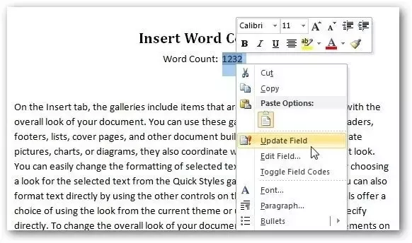 Do Word Counts Include In Text Citations